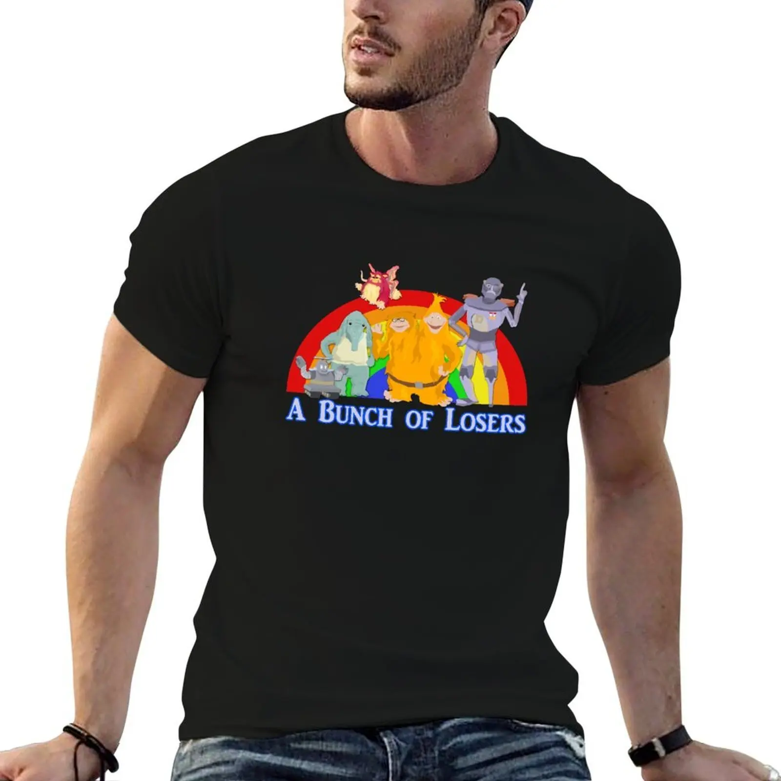 

A Bunch of Losers, Captain Eo Crew T-Shirt t shirt personalised t shirts for man pack white t shirts cotton 100% T-shirt