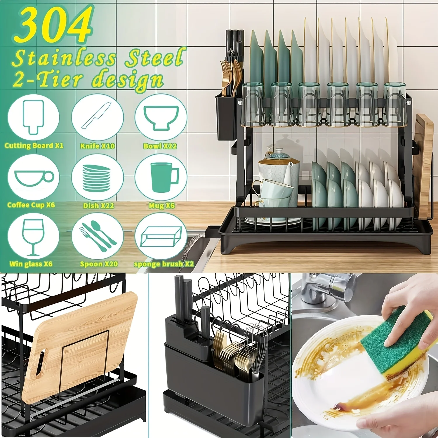 Thumbnail 3 - #38 Top Draining Boards Picks for Every Budget
