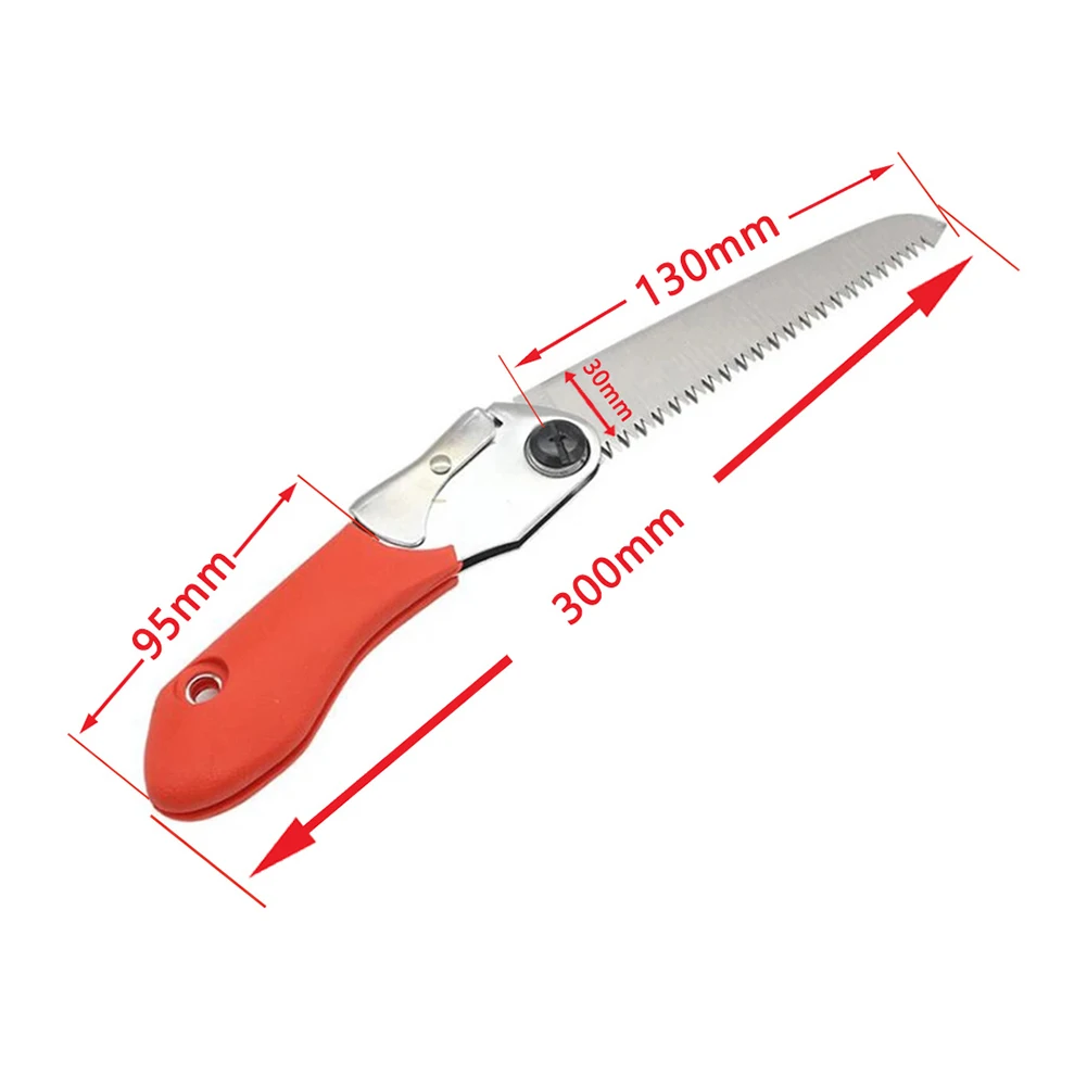 130mm Folding Saw Woodworking Tools 3-Edge Tooth Hand Saw For Wood Cutting Camping Garden Pruning Saw Trees Chopper