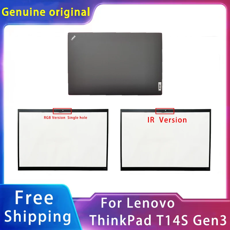 New For Lenovo ThinkPad T14S Gen3 ;Replacement Laptop Accessories Lcd Back Cover/Front Bezel With LOGO 5CB1H81783