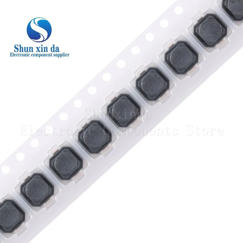 20 шт./лот 6*6*5 мм, бесшумный переключатель, оплетка, тактовый переключатель, силиконовая клавиатура, кнопочный переключатель 6X6X5 мм, 2 контакта, бесшумные переключатели, без звука