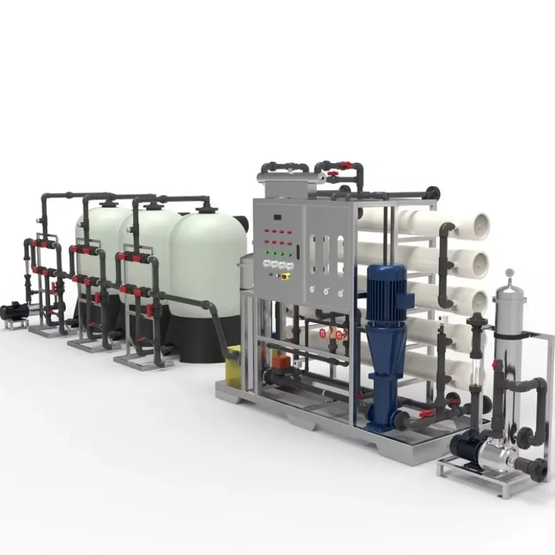 10T/H Brackish Water Desalination Plant Desalination Salt Water For Agriculture Irrigation RO System For Drinking Purification