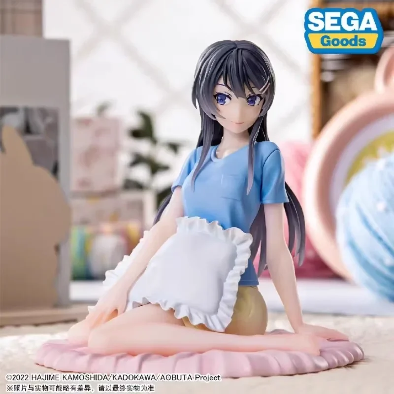 

In Stock Original SEGA Luminasta Sakurashima Mai Pajama Desktop Cute Doll Anime Action Figure Toys Gift Model Collection Hobbies