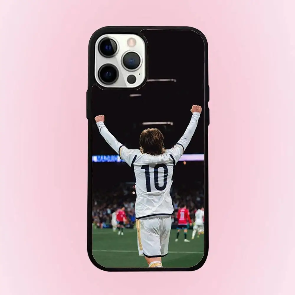 حافظة هاتف L-Luka-as Football M-Modric-cs لهاتف iPhone 16e,16,15,14,13,12,11,Plus,Pro,Max,Mini Magsafe شحن لاسلكي مغناطيسي