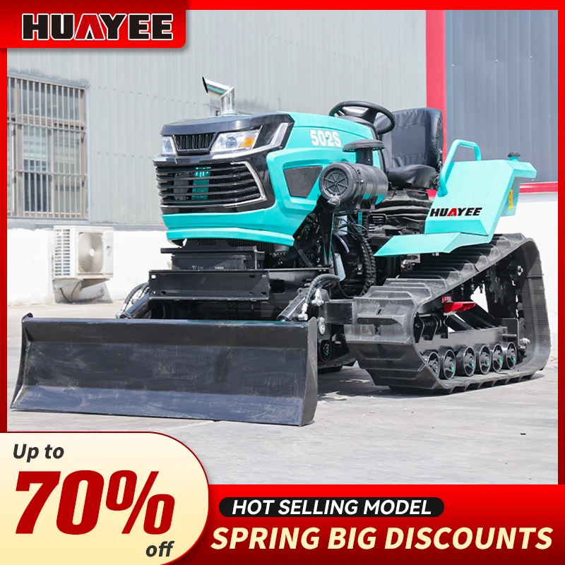 Neuer multifunktionaler kleiner Grubber, der beste Raupen-Rotationsgrubber in China.