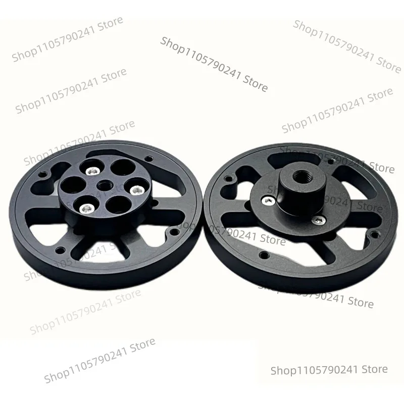 3/8 Inch Thread Equatorial Mount Adapter Plate Compatible With EQ3 EQ5 Telescope Accessories