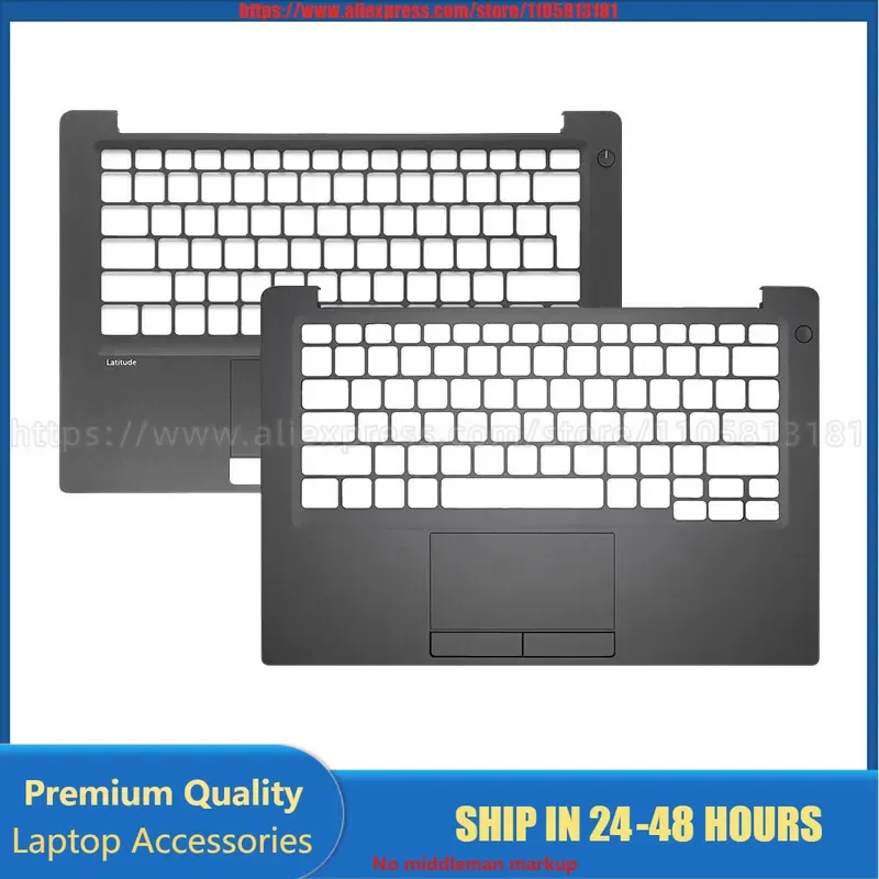 For Dell Latitude E7280 E7290 E7390 C Case Top Cover Palmrest Keyboard Bezel Assembly Replacement