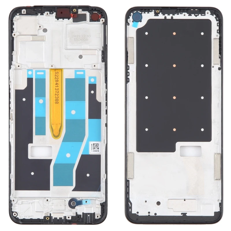 

Front Housing LCD frame Bezel Plate for Realme V25 Phone Repair Replacement Part