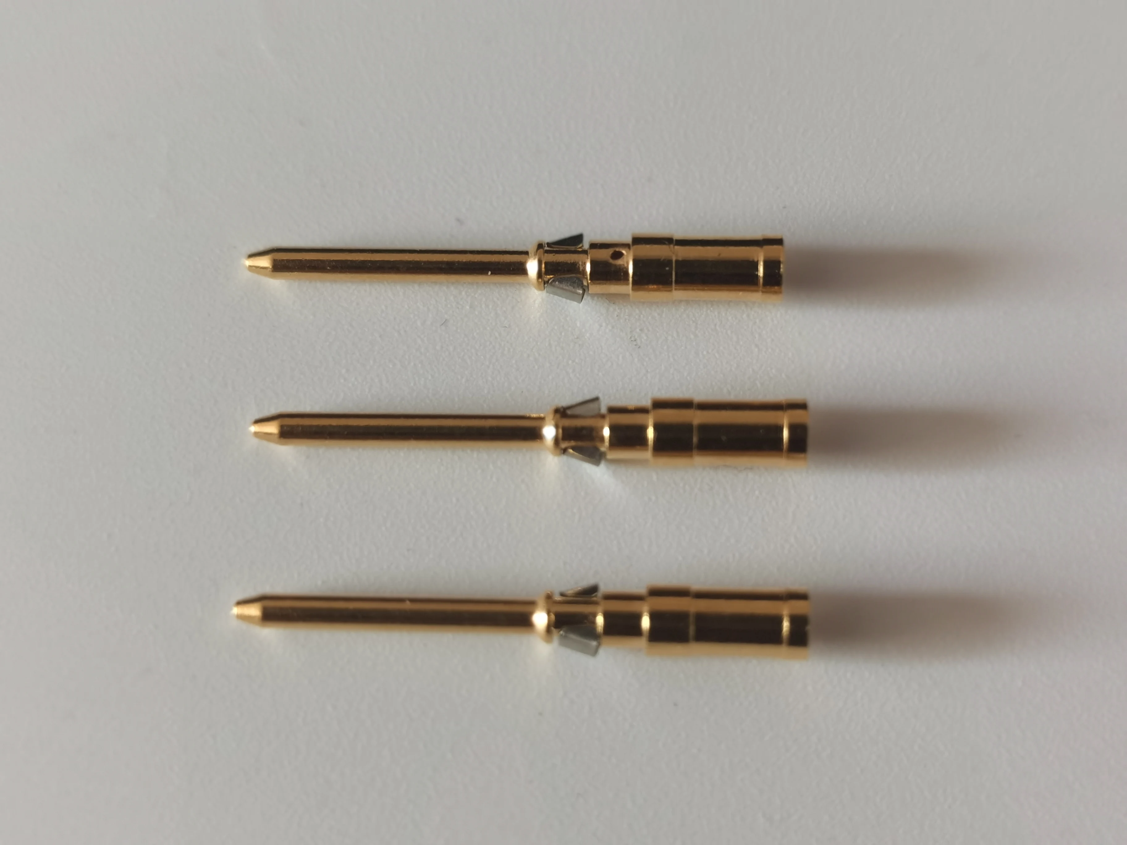 HDXBSCN Heavy Duty Connector Gold Male Crimp Contacts Pin 10 A For HD, HDD,HM,HK,HQ insert