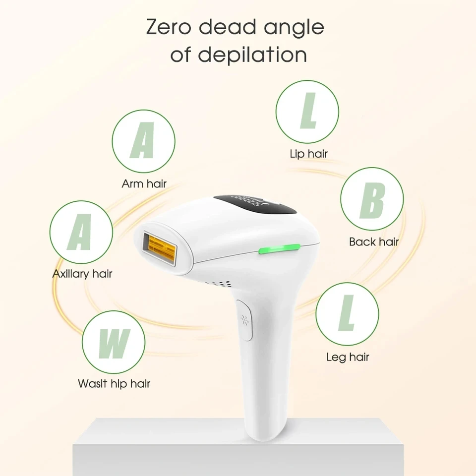 Professional Laser Machine Depilation Lazer Hair Removal Device Body Facial Epilator Hair Remover