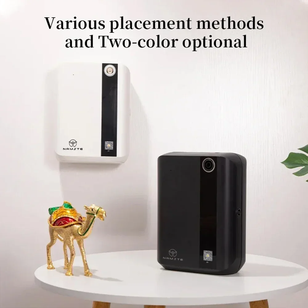 Namste-家庭用香水用Bluetooth芳香剤ディフューザー,エッセンシャルオイル,芳香剤,容量500ml,hvac,フレグランス香料,1500m ³