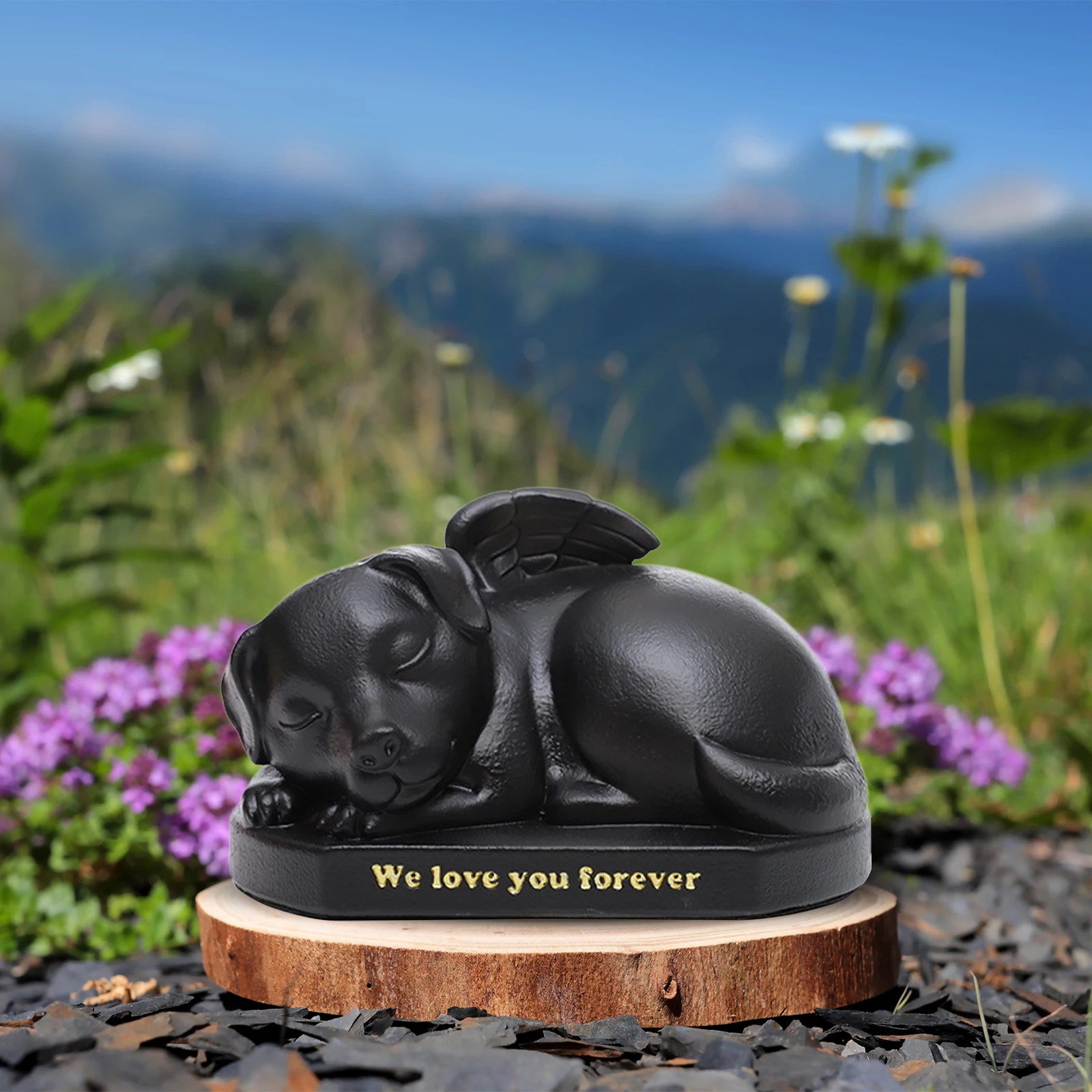 Cremation Memorial Urn Storage Loose Memorial Pets Gift Casket Pet Supplies Pet Urns for Garden Indoor Living Room Backyard Home