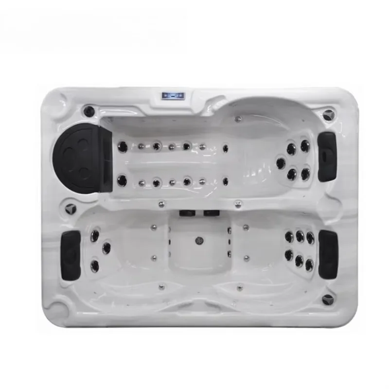 Whirlpool Spa Jacuzzi Hot Tub Bathtub Massage Acrylic Outdoor 7 Person 121 Jets Constant Temperature Ozone System Villa