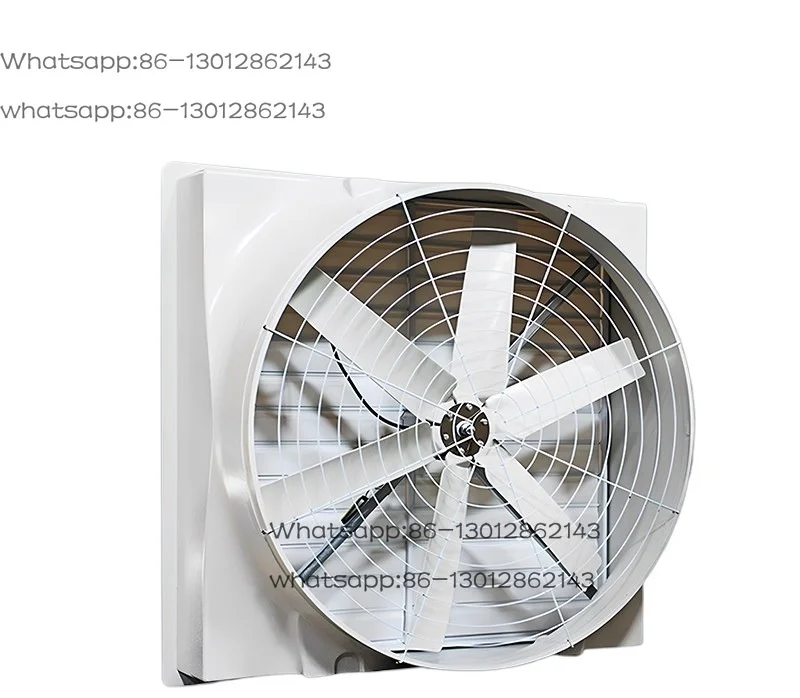Negative pressure fan, permanent magnet motor, large factory farm cooling, ventilation, dust removal and deodorization