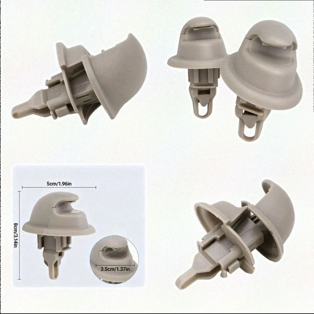 Replacement Sun Visor Clip for Dodge For 2500 3500 Years 2002 to 2005 Designed to Match Original Equipment 1DC48TL2AA
