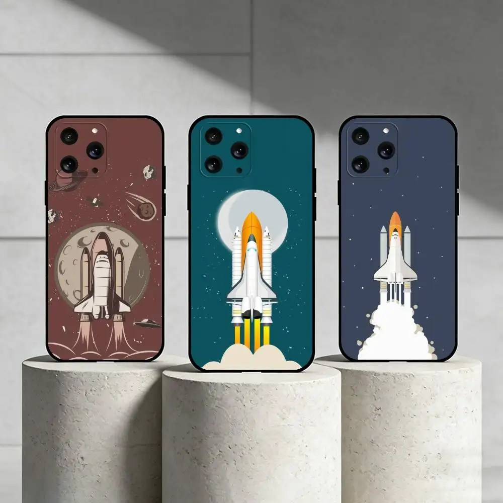 

F-Flat Design Vector Illustration Phone Case For iPhone 17,16,15,14,13,12,11 Plus,Pro Max,SE4Soft Silicone Black Cover