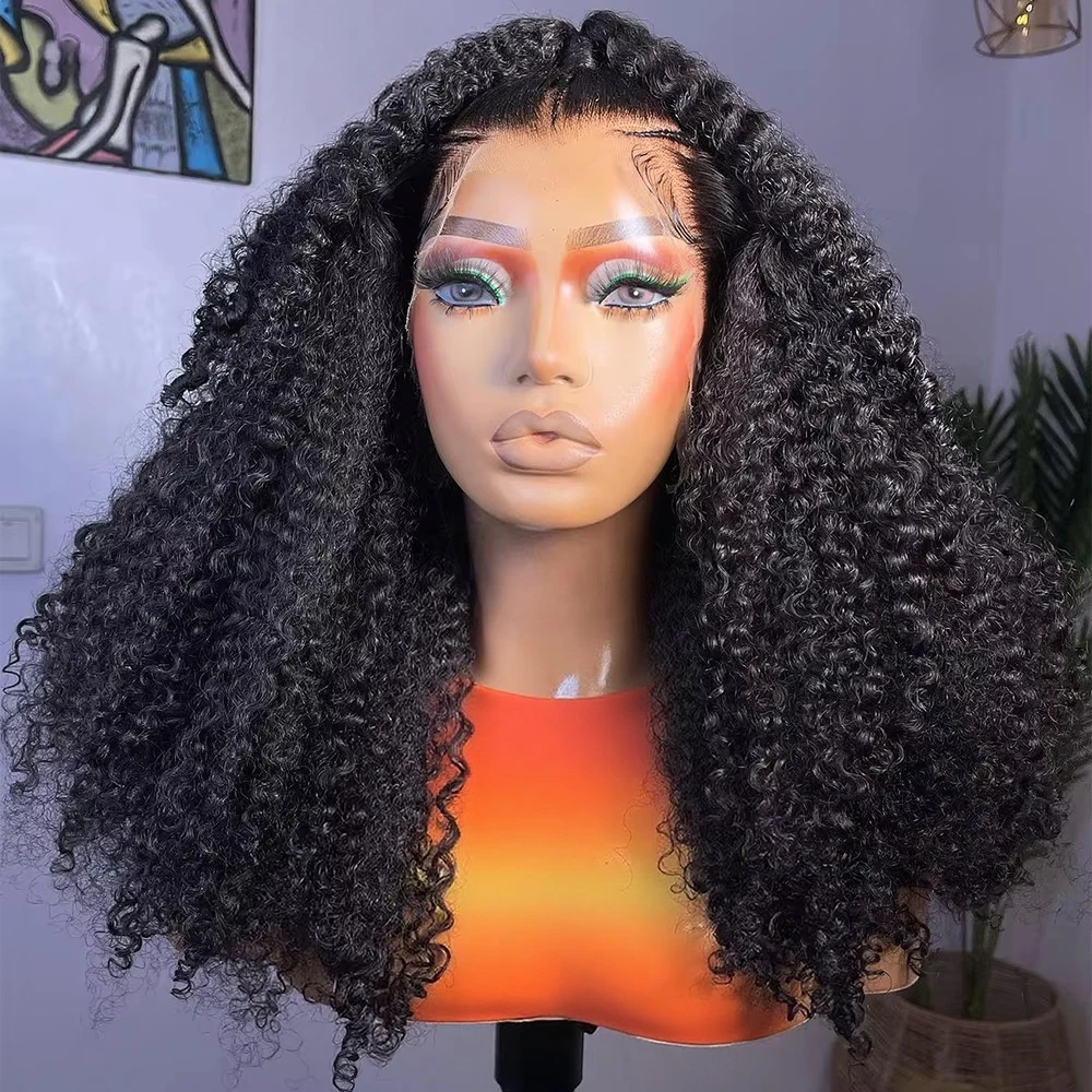 Curly Wigs Pre Cut No Glue 13x4 Lace Frontal Water Deep Wave Wigs Short Bob Wigs 7x5 Glueless Wigs Human Hair For Women Wear Go