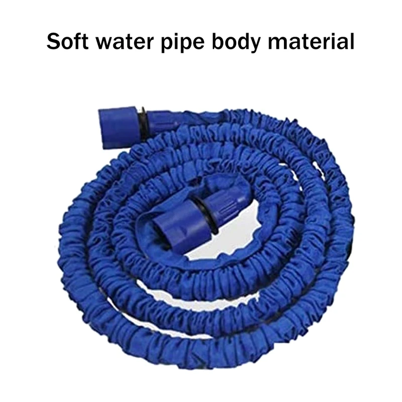 1Set Garden Water Hose Telescopic Trampoline Sprinkler Garden 3 Multiple Retractable Hose 50Ft