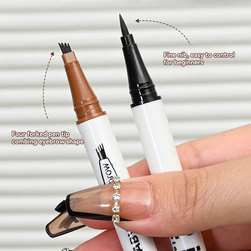 Magic Eyebrow Pen Long Lasting Waterproof Makeup Contouring Pen Fine Stroke Creates Natural Effect Women Beauty Cosmetics 2024