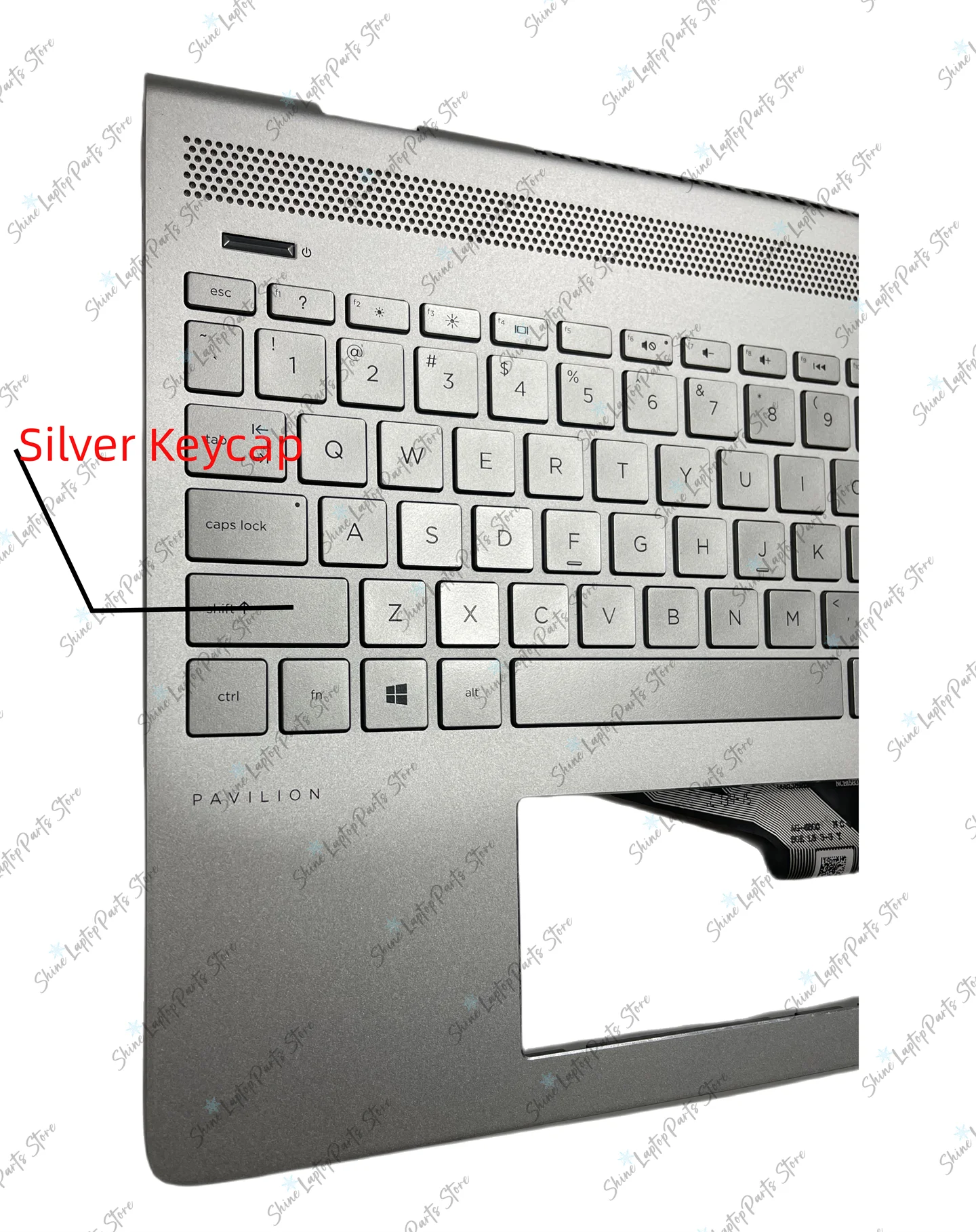 Imagem -04 - Estojo Superior Palmrest Teclado Eua c Cover hp Pavilion 15-ck Tpn-q201 Series L01928001