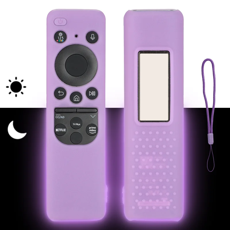 Silicone Remote Control Case For Samsung BN59-01432J BN59-01432A BN59-01432B 2023 Smart TV Solar Panel Controller Shockproof Pro
