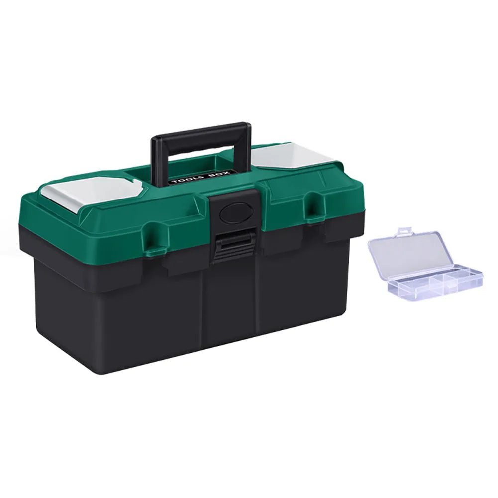 As Picture Carpentry Tool Storage Plastic Tool Storage Case Accessory ABS Lock Buckle Lightweight Design PP Material