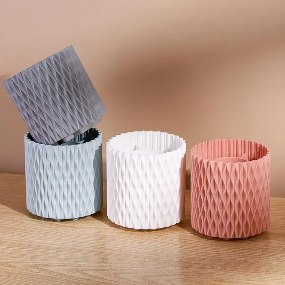 แปรงแต่งหน้าแปรงแต่งหน้า Chic Multi-ใช้หมุนได้นักเรียนปากกา Organizer อิสระ360องศาการหมุนปากกาคอนเทนเนอร์