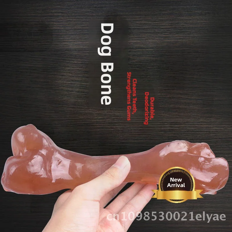 

Big Bone Dog Molar Snack Imitation Cow Stick Chew Toy for Small Medium to Large Dogs Bite-Resistant Bruschel Puppy Treat