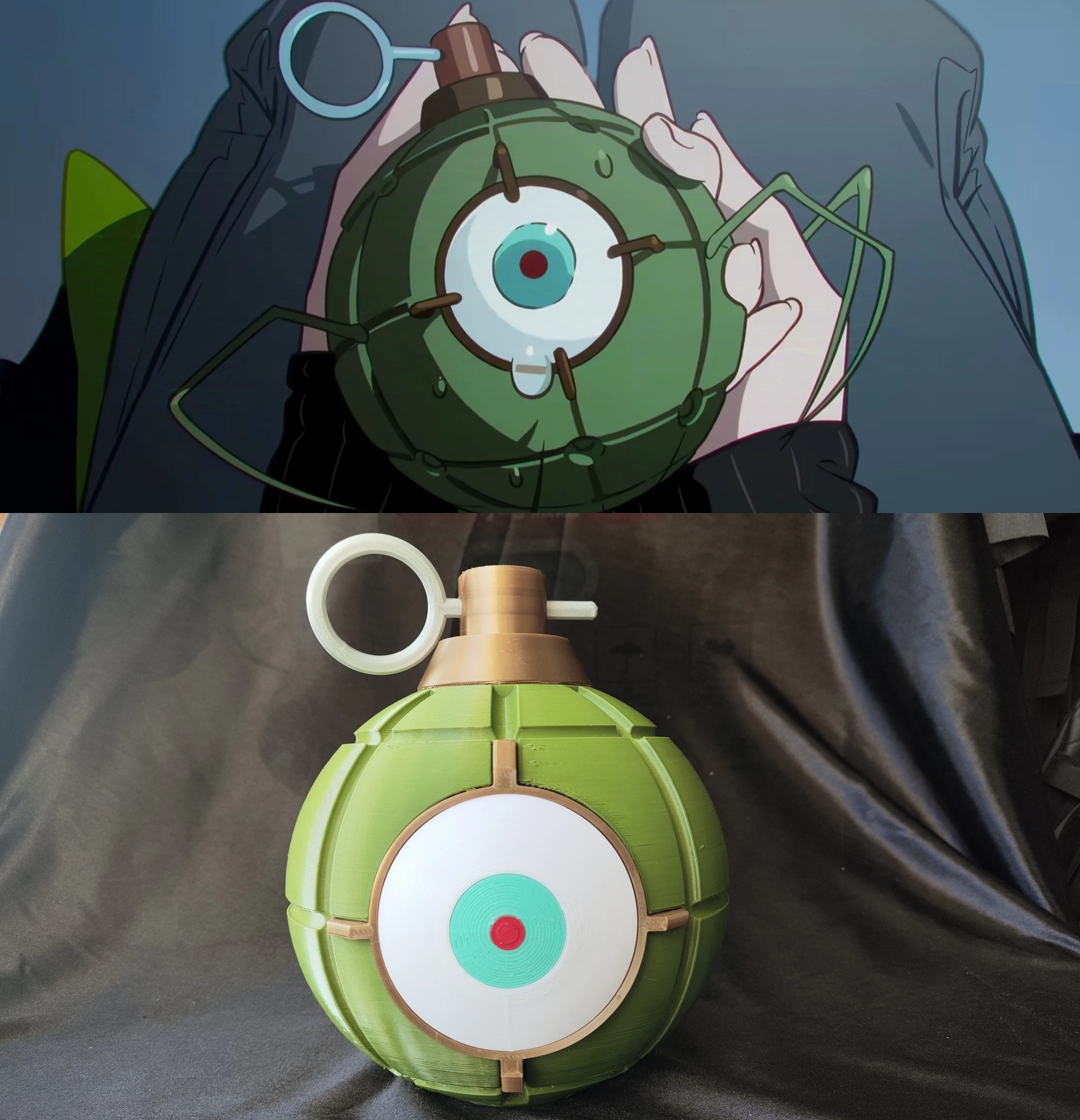 New Anime Alien Stage Till R7 Alien Bomb Mizi Rebels Cosplay Prop Costume Accessory Halloween Carnival Performance Party