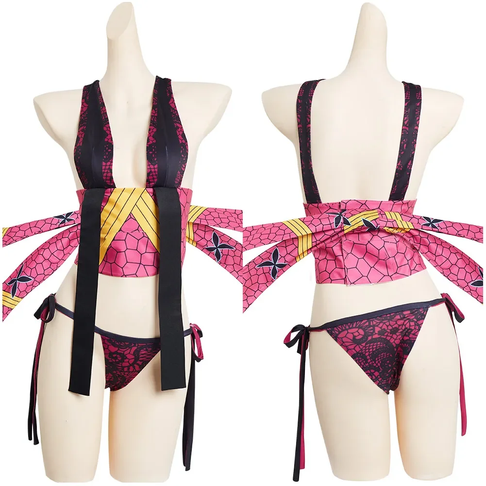 

Kimetsu No Yaiba Cosplay Daki Costume Outfits Adult Women Girls Dress Halloween Carnival Suit