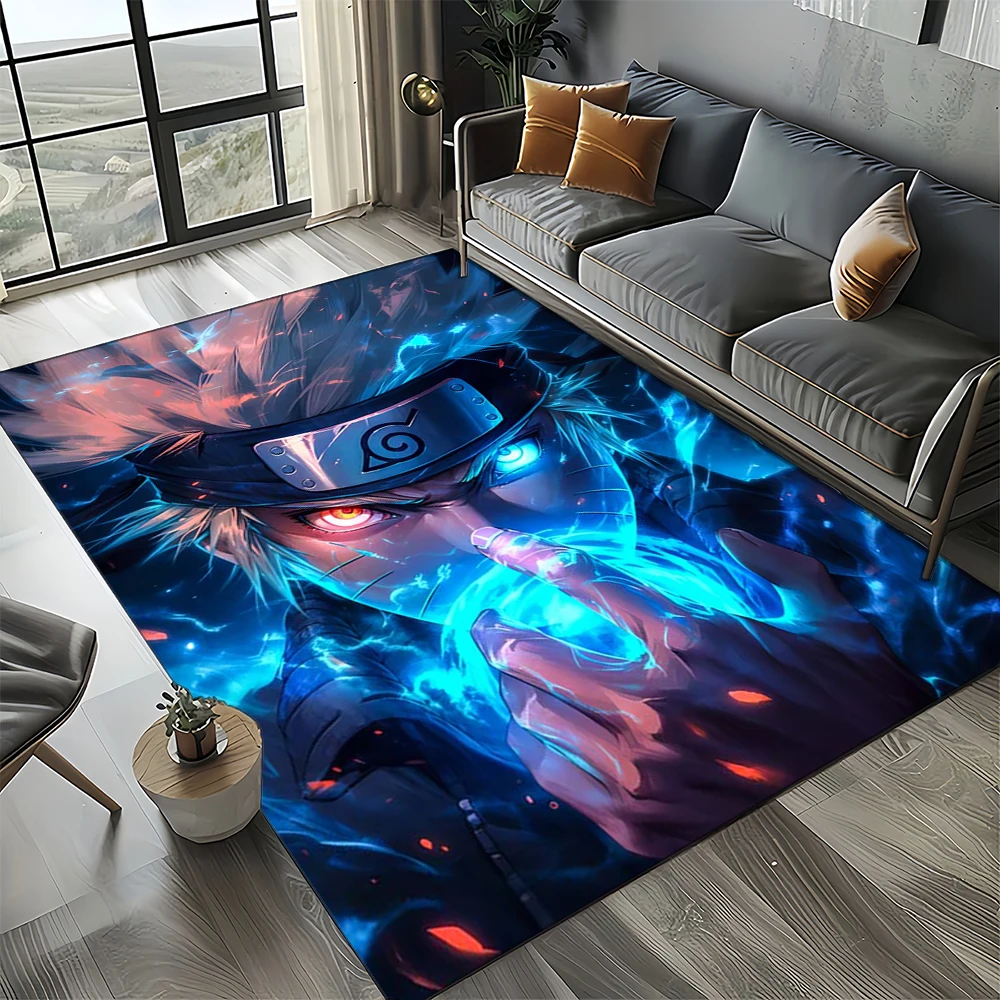 27 Style Cartoon 3D I-Itachi Japan Anime Carpet Rug for Living Room Bedroom Home Sofa Decoration,Kid Area Rug Non-slip Floor Mat