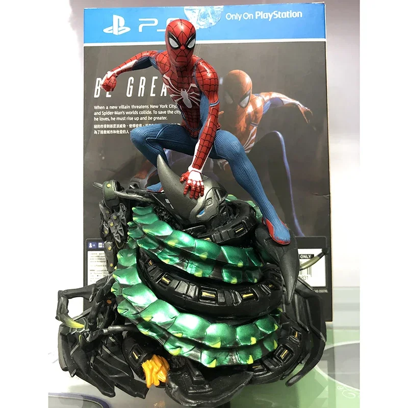 Marvel Ps4 Game Ver Action Anime Figures Spiderman Pvc Brinquedos Figurals Collection Model Decoration Toys For Gifts