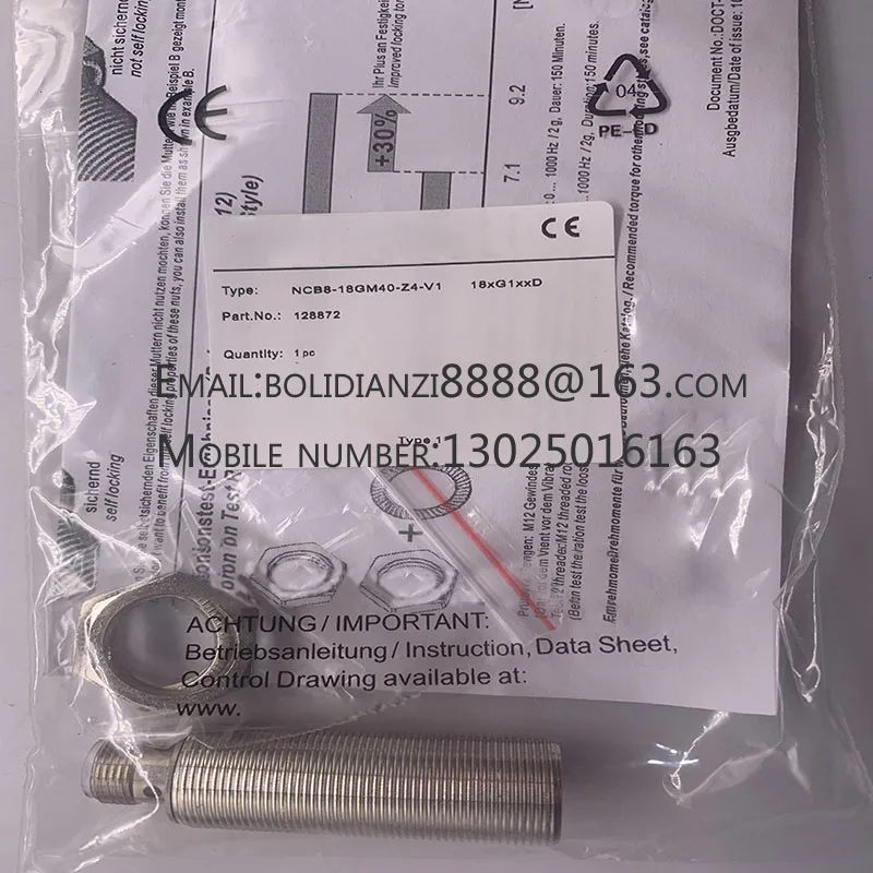 

NCB8-18GM40-Z4-V1 NCB1,5-6,5M25-N0-V1 NCB1.5-8GM50-Z1-V3 NCB1.5-8GM50-Z0-V3 Brand new original proximity switch sensor