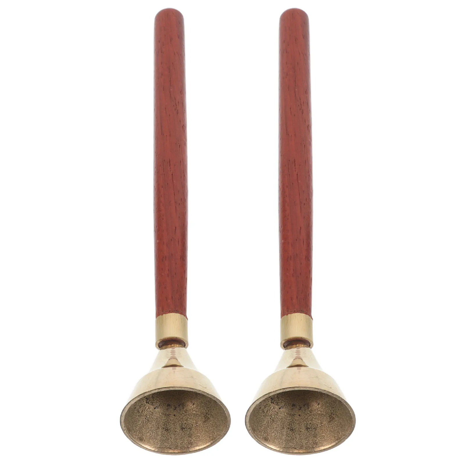 

1 Pair Orff Percussion Hand Bell Set Musical Instrument For Preschool Music Education Classroom Use Handheld Bells Ringing
