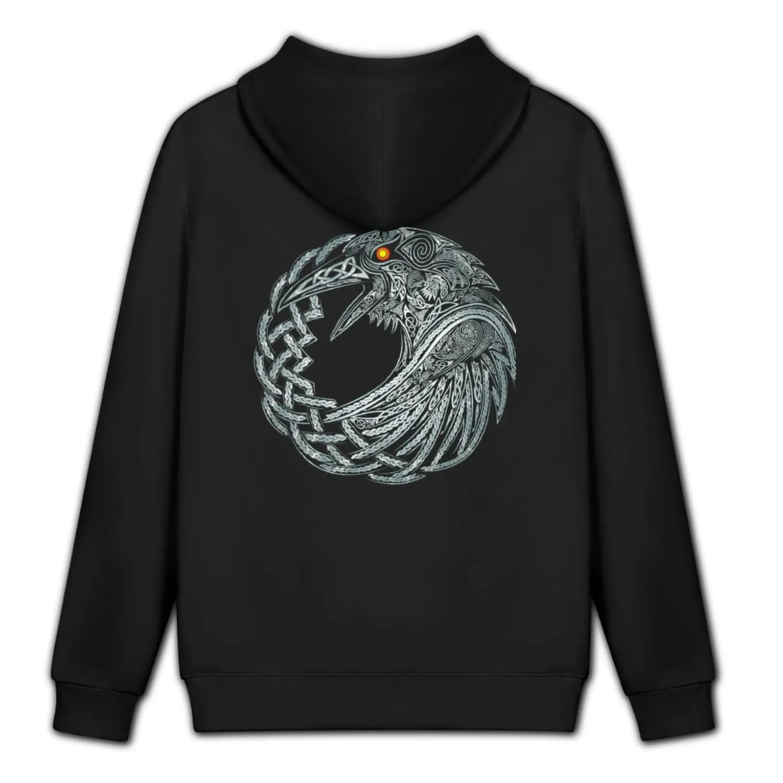 Celtic Raven Hoodie men's clothes hooded shirt anime clothing men's autumn clothes new hoodies and sweatshirts