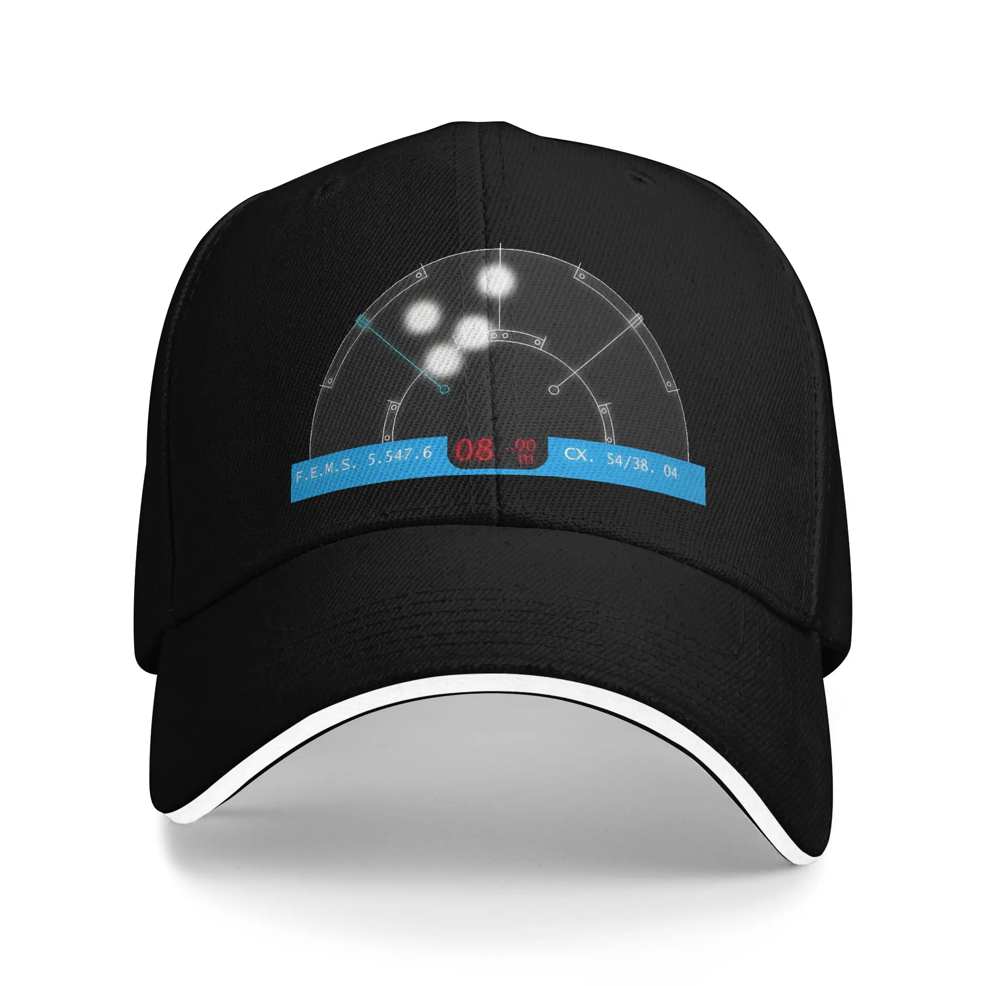 Hot Sale Aliens Motion Tracker Baseball Cap  Retro Mesh Cap  College Outfit Mesh Cap