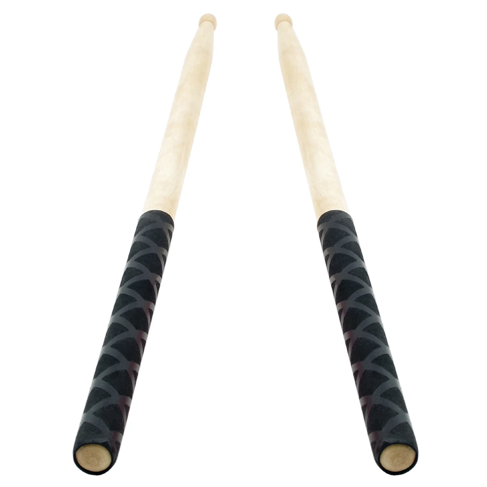 2x Drum Stick Grips Drumsticks Anti-Slip Sweat Absorbed Grip For 7A 5A 5B 7B 16.5cm Drumsticks Grips Percussion Instrument