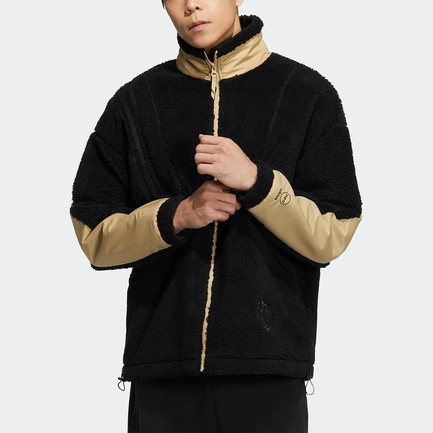 

Adidas Official Authentic Neo Новая спортивная флисовая куртка унисекс IQ1580