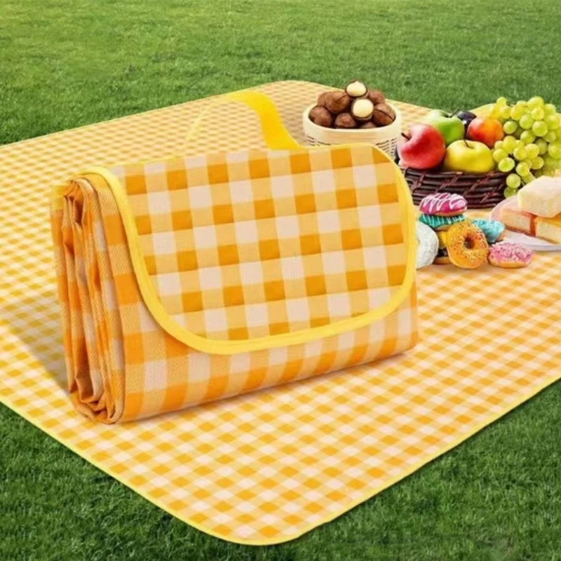 Waterproof Beach Mat Sandfree Outdoor Picnic Blanket Portable Lightweight Camping Mat for Travel  Lawn Hiking Tent Accessories