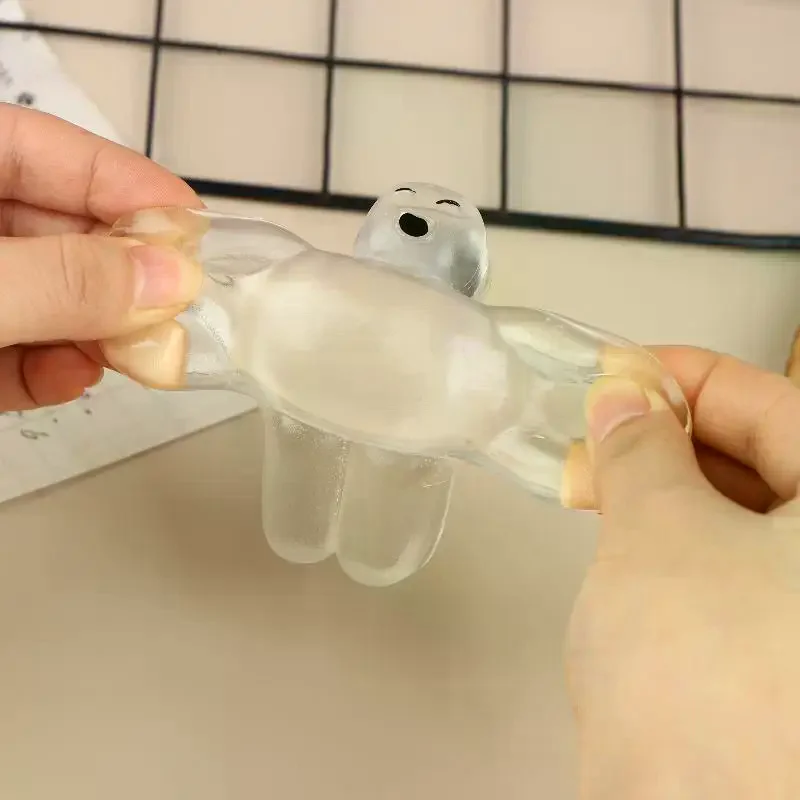 1pc bolha brinquedo fidget espremer sensorial robô popper anti-ansiedade brinquedo para adultos crianças asmr diversão festa presente