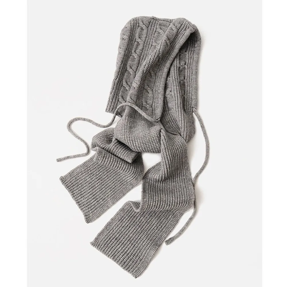 

Новые зимние теплые шапки-балаклавы, защита ушей, утепленные шапочки, шапки, интегрированный мягкий шарф с капюшоном