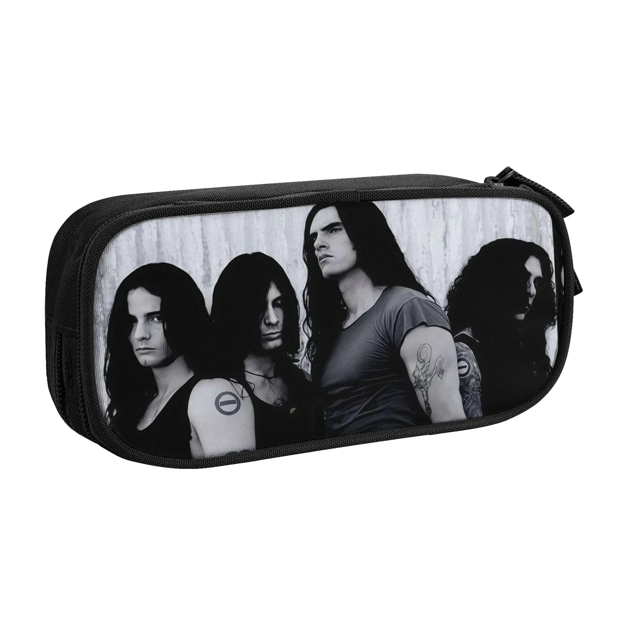 Gothic Metal Band Type O Negative  Pencil Cases for Boys Girls Large Capacity  Pen Bag Box School Supplies