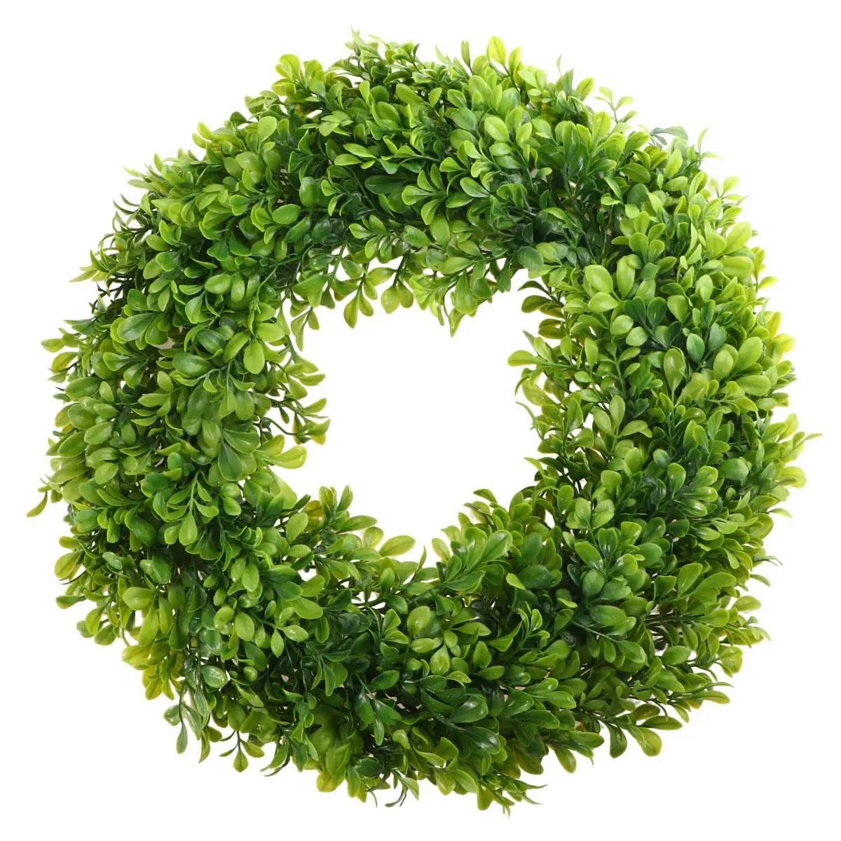 

Artificial Plant Wreath Decorative Hanging Leaf Simulation Small Tree Decoration Plastic Home Wedding Party