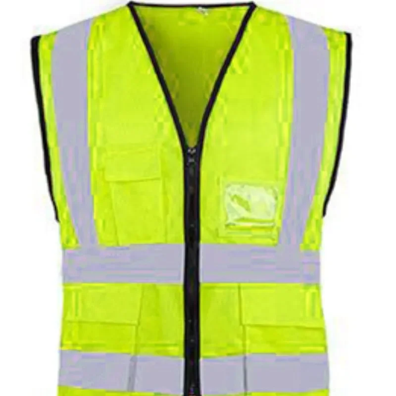 High Visibility Reflective Vest Working Clothes Motorcycle Cycling Sports Outdoor Reflective Safety Clothing Reflective Jacket