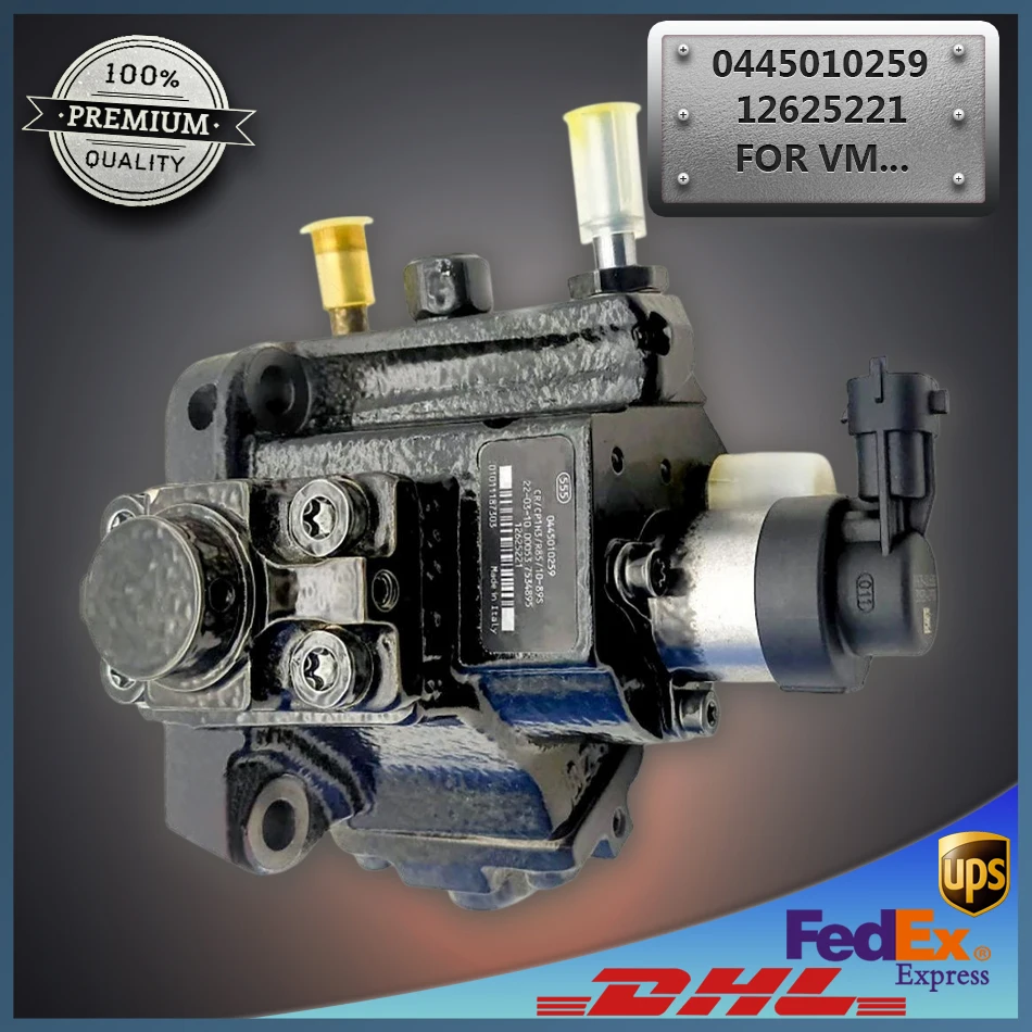

0445010259 CP1 Common Rail Fuel Injection Pump 35022123F 12625221 for CHEVROLET OPEL VAUXHALL VM GMC 2.8 CTDI Diesel Engine