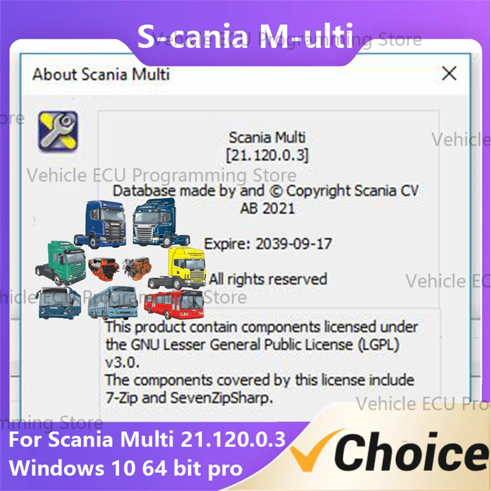 

For Sca-nia Multi 21.120.0.3 Software Application Supports Heavy Trucks Buses with latest Parts Maintenance Repair 2024 -25%