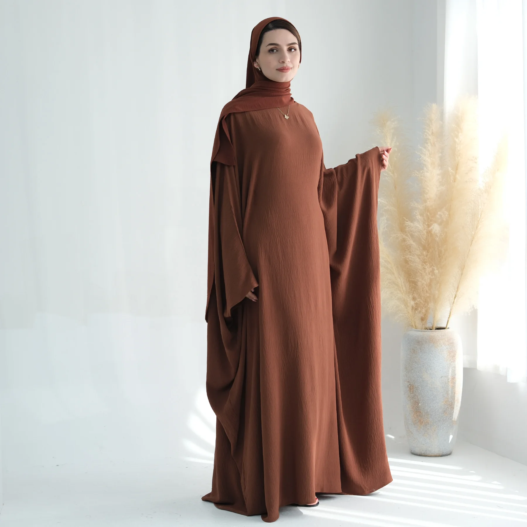 Ramadan Eid Khimar Abaya Turkey Islam Muslim Long Dress Prayer Clothes African Dresses For Women Kebaya Robe Femme Musulmane