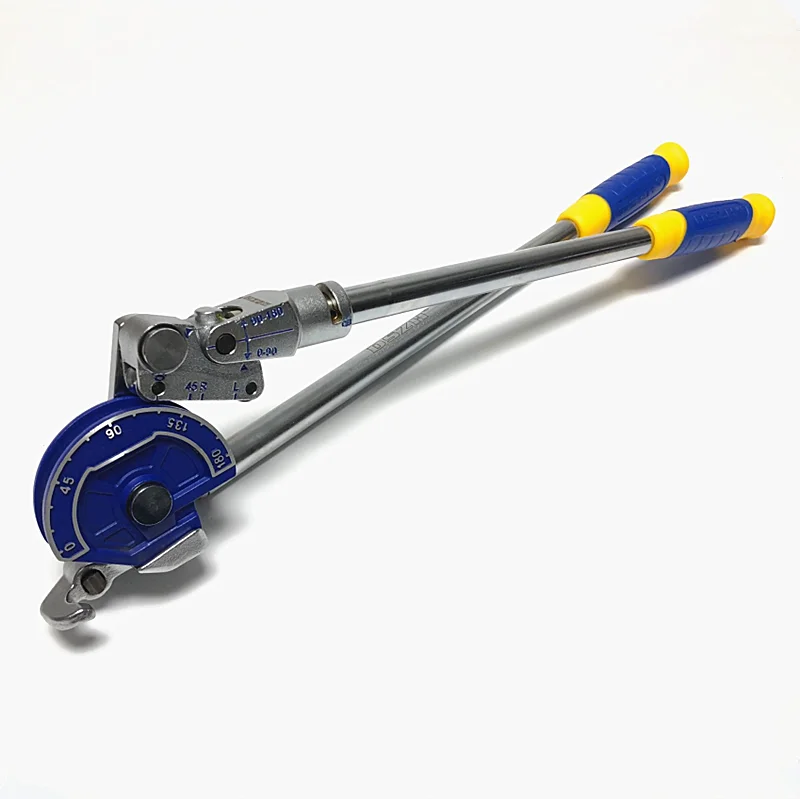 

Bender stainless steel pipe galvanized iron pipe manual bending tool 8-22MM air conditioning copper pipe bending machine