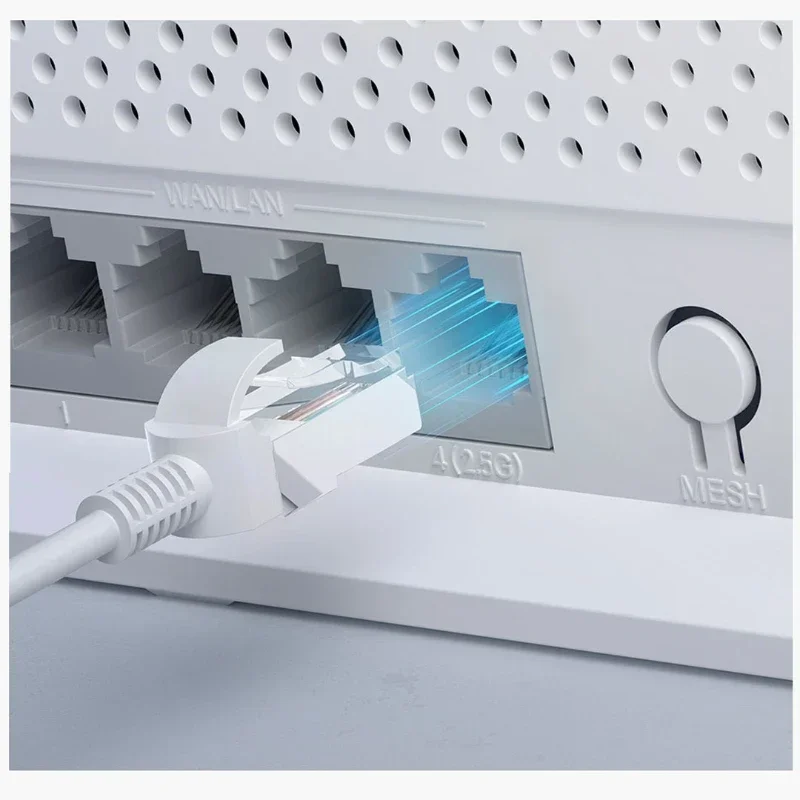Xiaomi Router BE5000 2.5G WiFi 7 5011Mbps Network Port 512MB Memory 2.4/5GHz Dual Broadband Access Network Security Protection