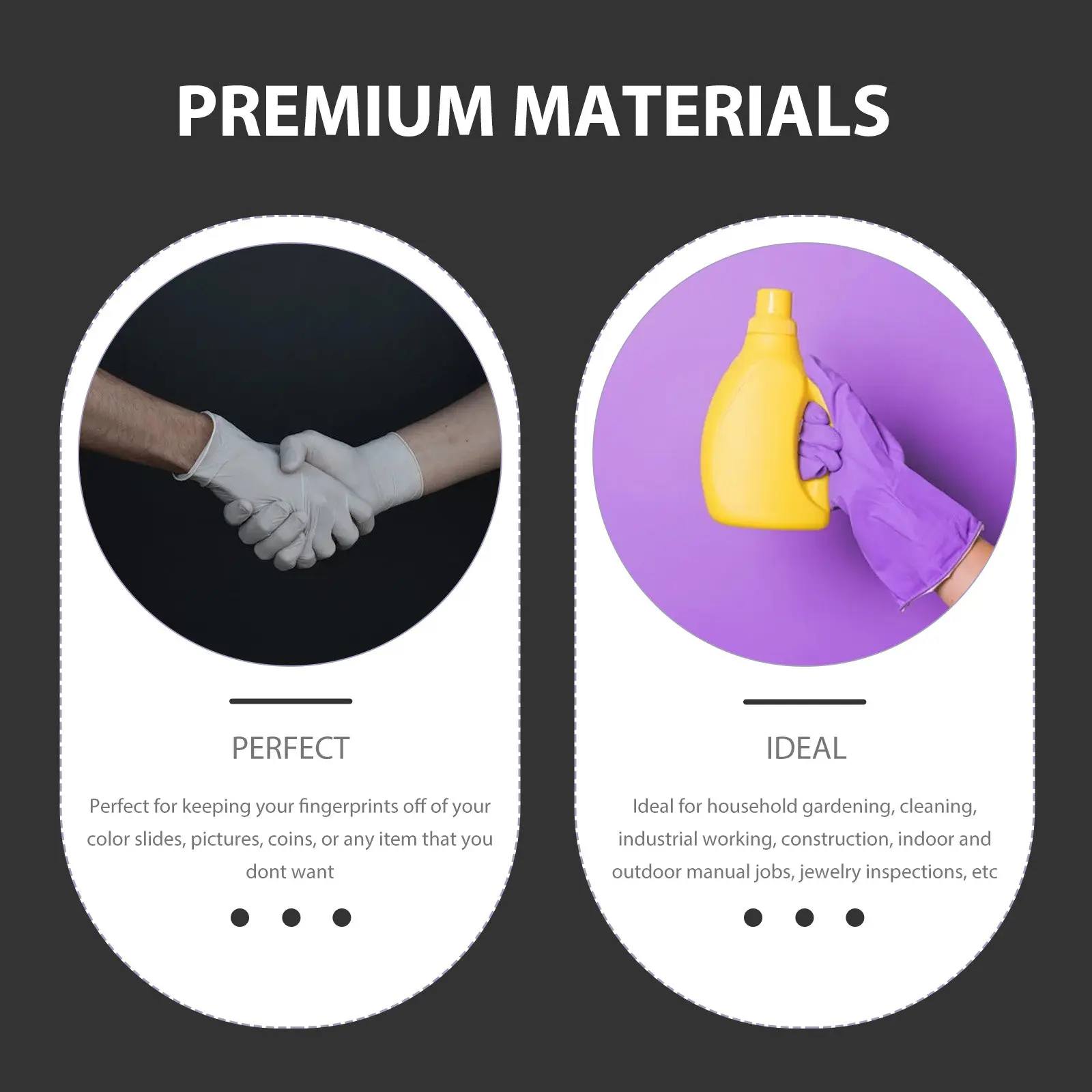 12Pairs Moisturizing Cotton Gloves Lightweight Protective Work Gloves for Gardening Industrial Labor Jewelry Handling